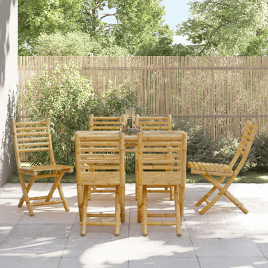 Vidaxl Sammenleggbare hagestoler 6 stk