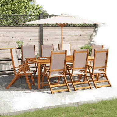 Vidaxl Sammenleggbare stoler 8 stk