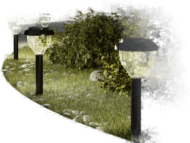 Vidaxl Soldrevne lamper med jordplugg 4 stk