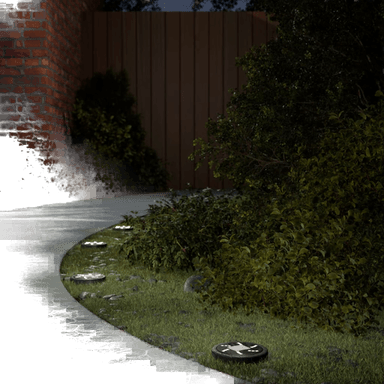 Vidaxl Soldrevne bakkelys 4 stk varmhvit