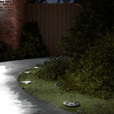 Vidaxl Soldrevne bakkelys 12 stk varmhvit