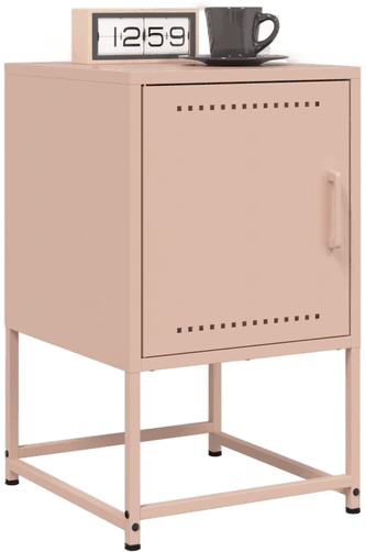 Vidaxl Nattbord 2 stk rosa 36x39x60,5 cm