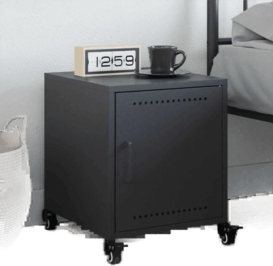 Vidaxl Nattbord antrasitt 36x39 cm