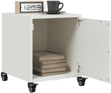 Vidaxl Nattbord 2 stk hvit