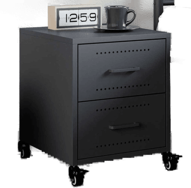 Vidaxl Nattbord antrasitt 36x39 cm