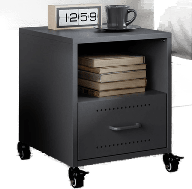 Vidaxl Nattbord antrasitt 36x39x43,5 cm