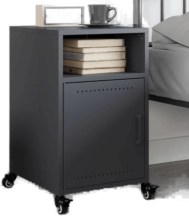 Vidaxl Nattbord antrasitt 36x39 cm