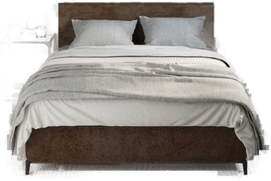 Vidaxl Nattbord 2 stk røkt eik 40x40 cm