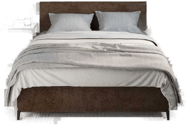 Vidaxl Nattbord 2 stk brun eik 40x40 cm