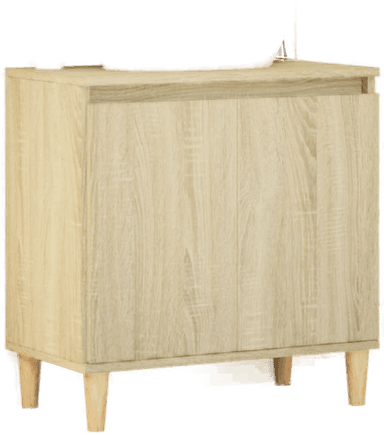 Vidaxl Servantskap sonoma eik 58x33 cm