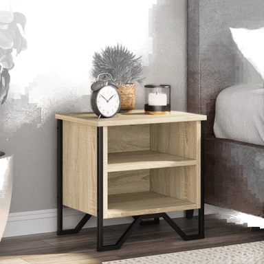 Vidaxl Nattbord sonoma eik 40x30x40 cm