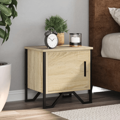 Vidaxl Nattbord 2 stk sonoma eik