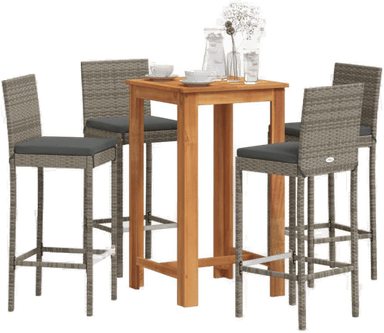 Vidaxl Hagebarsett 5 deler