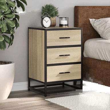 Vidaxl Nattbord sonoma eik 40x34,5 cm