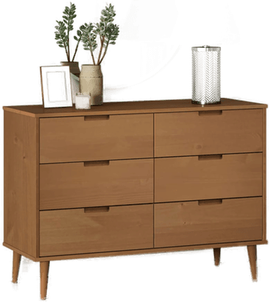 Vidaxl Kommode MOLDE brun