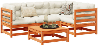 Vidaxl Hagesofagruppe 5 deler