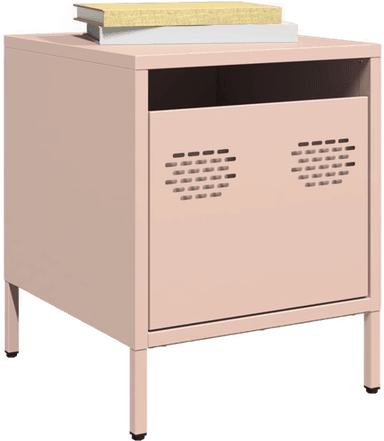 Vidaxl Nattbord rosa 35x39 cm