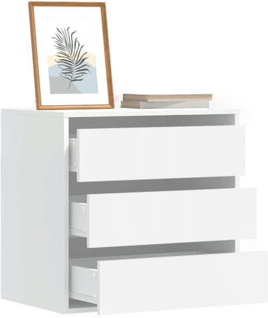 Vidaxl Kommode hvit 60x41x58 cm