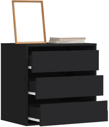 Vidaxl Kommode svart 60x41 cm