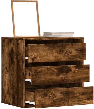 Vidaxl Kommode røkt eik 60x41 cm