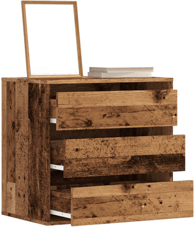 Vidaxl Kommode gammelt tre 60x41 cm