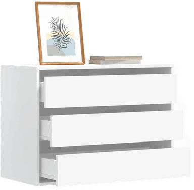 Vidaxl Kommode hvit 80x41 cm