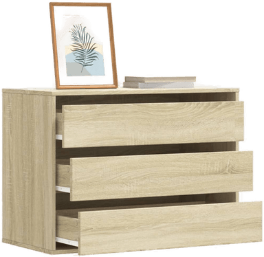 Vidaxl Kommode sonoma eik 80x41 cm
