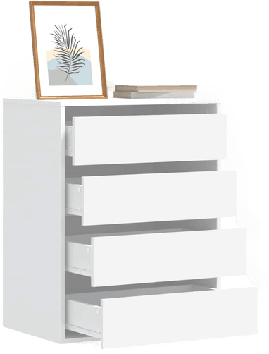 Vidaxl Kommode hvit 60x41x76 cm