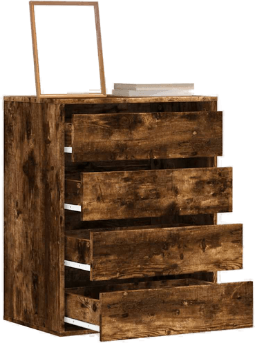 Vidaxl Kommode røkt eik 60x41 cm