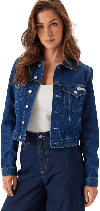 Calvin Klein Jeans Cropped 90's Denim Trucker