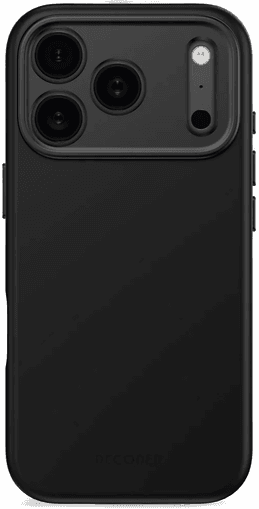 Decoded Silikondeksel iPhone 17 Pro - Svart