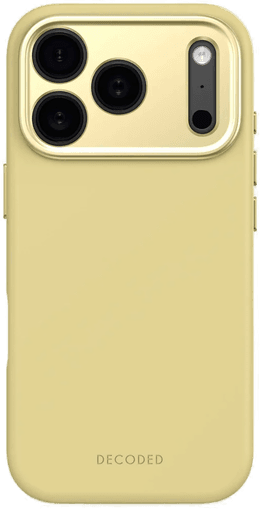 Decoded Silikondeksel iPhone 17 Pro - Yuma Yellow