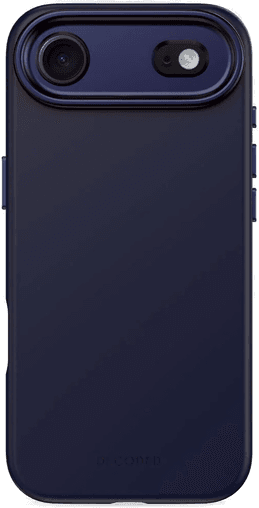 Decoded AntiMicrobial Silikon Deksel for iPhone 17 Air - True Navy