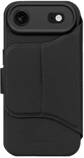 Decoded Silikondeksel med Kortholder til iPhone Air - Phantom Black