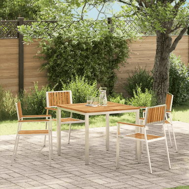 Vidaxl Hage Stol Brun 4 pcs