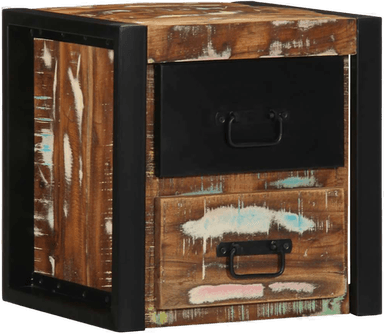 Vidaxl Nattbord gjenvunnet heltre 40x35x40 cm