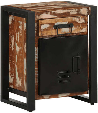 Vidaxl Nattbord gjenvunnet heltre 40x30x50 cm