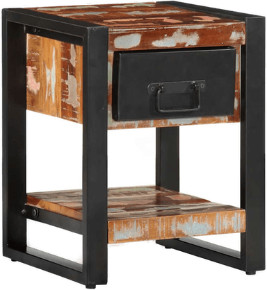 Vidaxl Nattbord gjenvunnet heltre