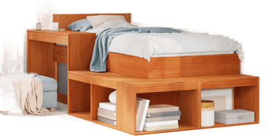 Vidaxl Nattbord med skrivebord 222x107x75 cm