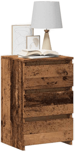 Vidaxl Nattbord gammelt tre