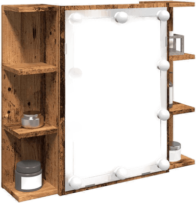 Vidaxl Speilskap med LED 70x16,5 cm