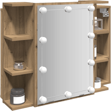 Vidaxl Speilskap med LED 70x16,5 cm