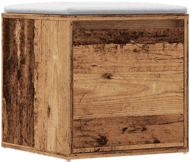 Vidaxl Oppbevaringsskap gammelt tre 40,5 x 40 x 40 cm