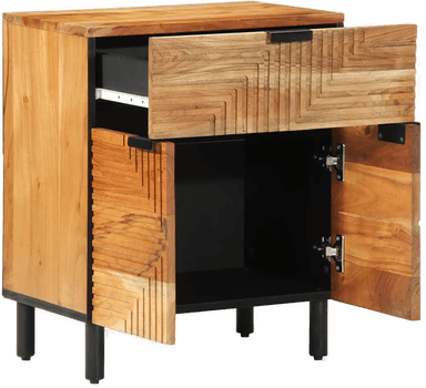 Vidaxl Nattbordskap Brun 50 x 33 x 60 cm