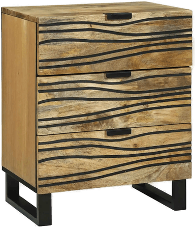 Vidaxl Nattbordskap Brun 50 x 33 x 62 cm