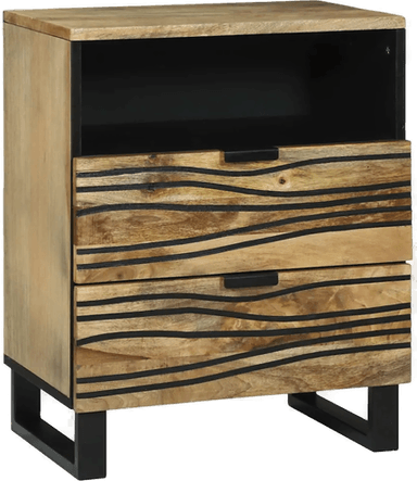 Vidaxl Nattbordskap Brun 50 x 33 x 62 cm