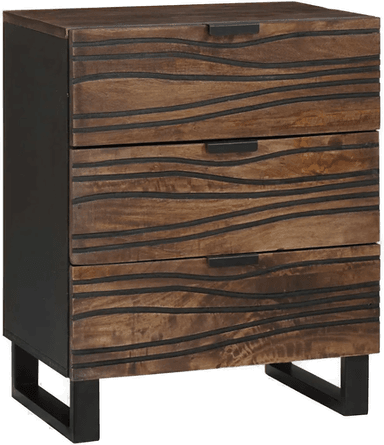 Vidaxl Nattbordskap Valnøtt