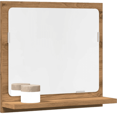 Vidaxl Baderomshylle med speil 40x11 cm