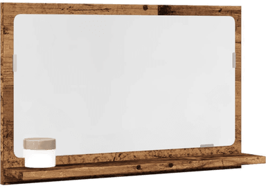 Vidaxl Baderomshylle med speil 60x11 cm