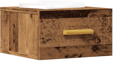 Vidaxl Veggmonterte nattbord 2 stk 35x35x20 cm